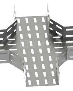 Horizontal crosshead 90° 200x50Mm  Duty cable tray Galv